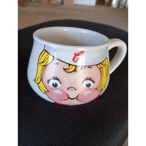 Campbell's Kid Set of (2) 1998 Vintage Mugs‎ Houston Harvest